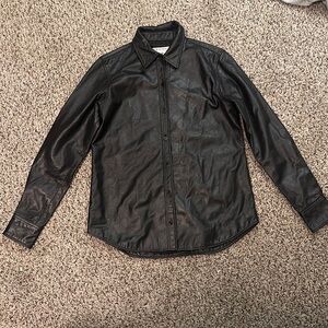 Nine West Leather Jacket size M